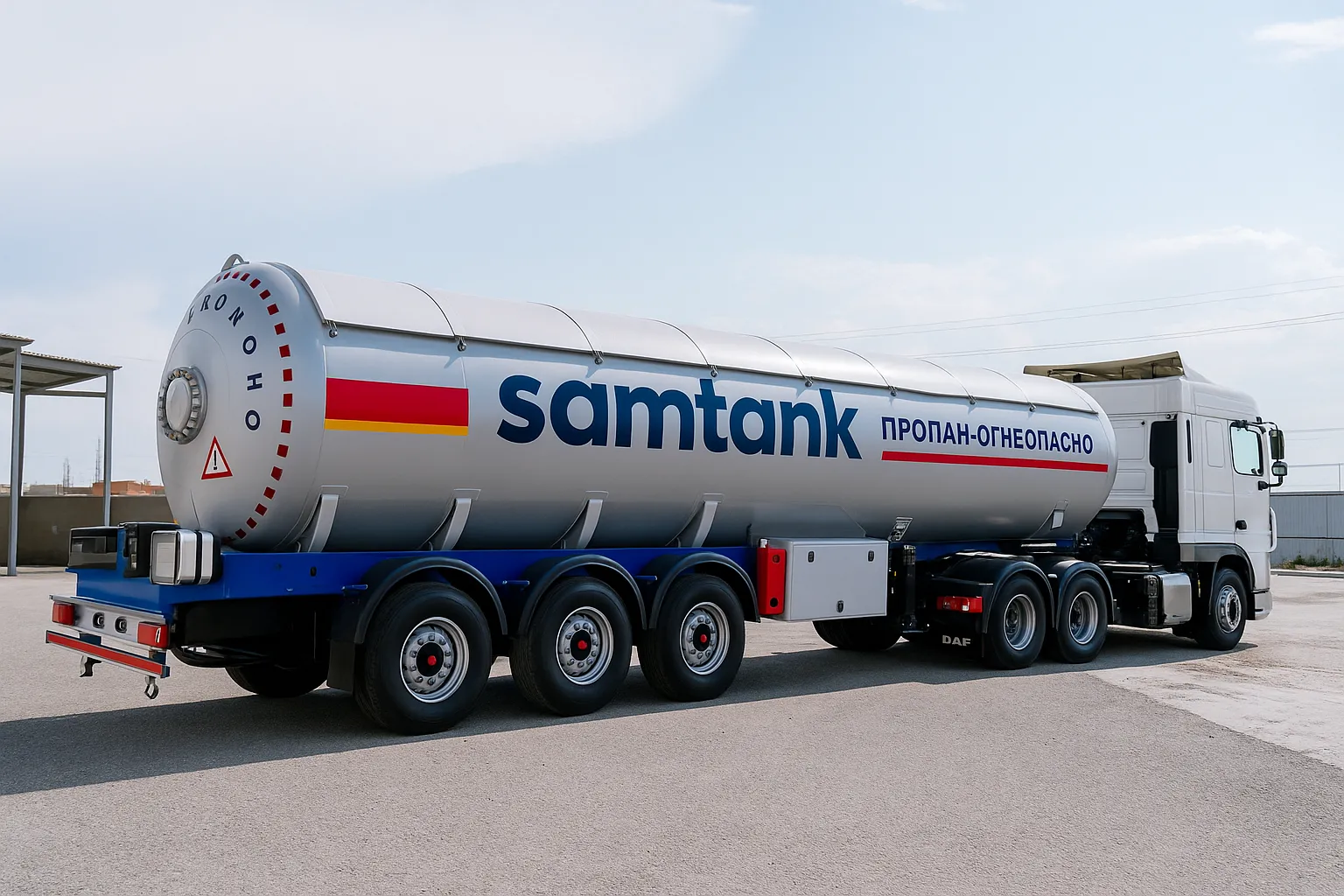 LPG TANKER YARI RÖMORK